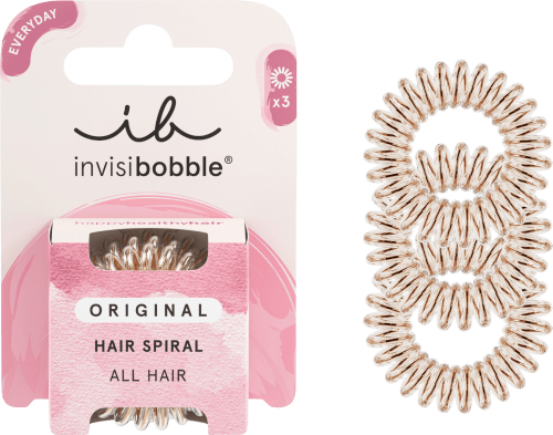 invisibobbleHaargummi Original Bronze Me Pretty, 3 St