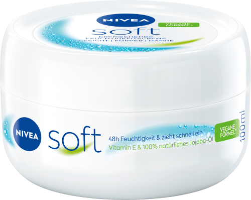 NIVEAFeuchtigkeitscreme soft im Tiegel, 100 ml