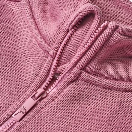 PUSBLU Jacke aus Strickfleece, rosa, Gr. 86, 1 St dauerhaft