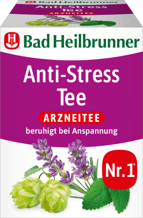 Bad HeilbrunnerArzneitee, Anti-Stress Tee (8 Beutel), 14 gArzneimittel