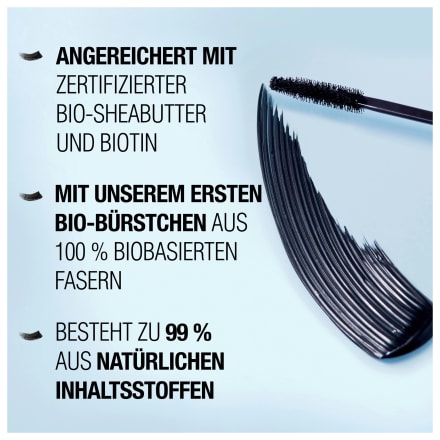 MANHATTAN Cosmetics Mascara Clean & Free 99T Brown, 7 ml dauerhaft 