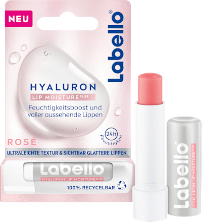 LabelloLippenpflege Hyaluron Moisture Rosé, 4,8 g