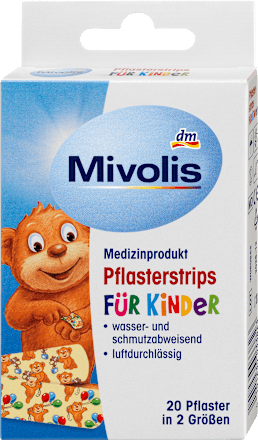 MivolisPflasterstrips für Kinder, 20 StMedizinprodukt