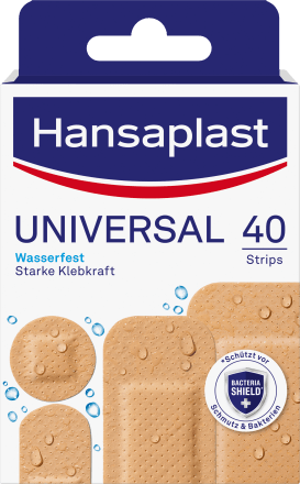 HansaplastPflaster Strips Universal, 40 StMedizinprodukt