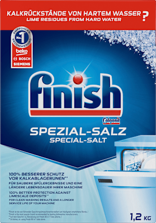 FinishSpülmaschinen-Salz Spezialsalz, 1,2 kg