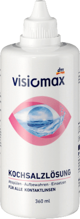 VISIOMAXKontaktlinsen-Pflegemittel Kochsalzlösung, 360 mlMedizinprodukt