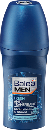 Balea MENAntitranspirant Deo Roll-on fresh, 50 ml