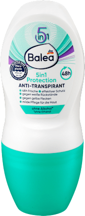 BaleaAntitranspirant Deo Roll-on 5in1 Protection, 50 ml