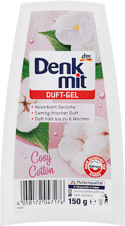 DenkmitLufterfrischer Duft-Gel Cosy Cotton, 150 g