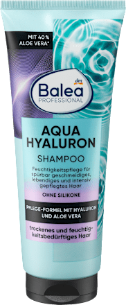 Balea ProfessionalShampoo Aqua Hyaluron, 250 ml