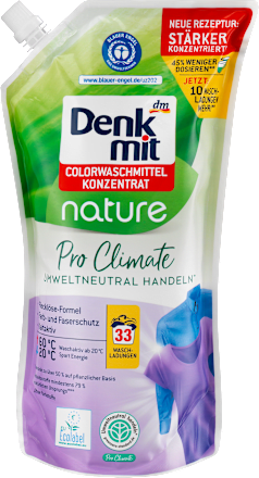 DenkmitColorwaschmittel Konzentrat Pro Climate Nature, 1 l
