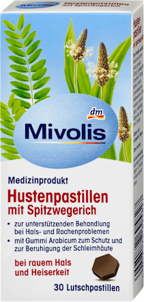 MivolisHusten-Pastillen mit Spitzwegerich, 30 StMedizinprodukt