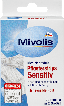 MivolisPflasterstrips Sensitiv, 20 StMedizinprodukt