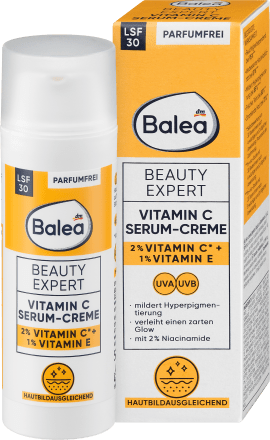 BaleaGesichtsserum Beauty Expert Vitamin C Serum-Creme LSF 30, 50 ml