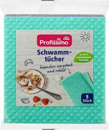 ProfissimoSchwammtücher, 5 St