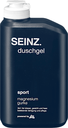 sprchový gel sport s hořčíkem a okurkou, 300 ml