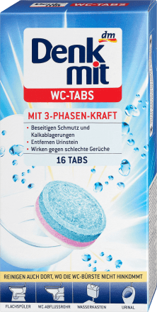 DenkmitWC Reiniger Tabs, 16 St