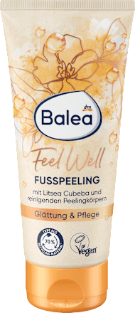 BaleaFußcremepeeling Feel Well Litsea Cubeba, 100 ml