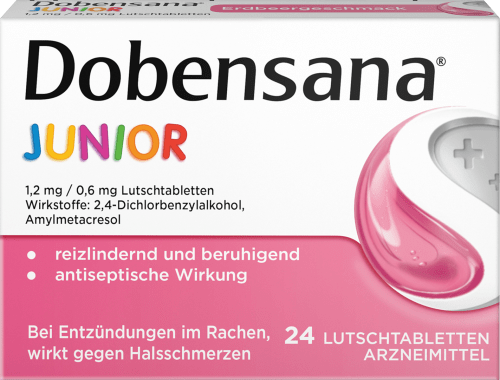 DobensanaJunior Erdbeergeschmack Lutschtabletten, 24 StArzneimittel