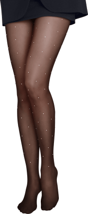Strumpfhose mit glitzersteinen Clearance