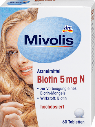MivolisBiotin 5 mg N, Tabletten, 60 StArzneimittel