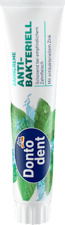 DontodentZahnpasta antibakteriell, 125 ml