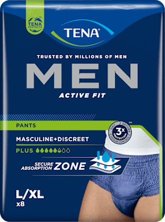 TENAMen Pants Inkontinenz Plus Gr. L/XL, 8 StMedizinprodukt