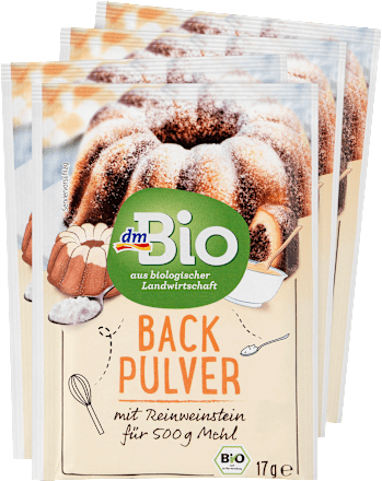 dmBioBackpulver mit Reinweinstein (4x17 g), 68 g