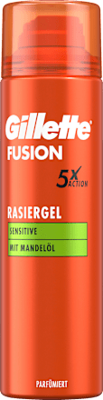 GilletteRasiergel, Fusion5 Sensitive, 200 ml