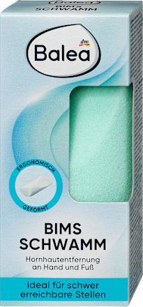 BaleaHornhautentferner Bimsschwamm, 1 St