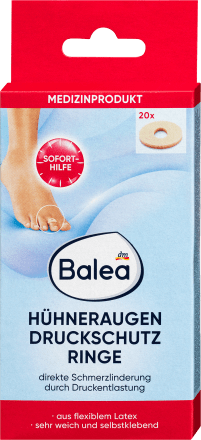 BaleaHühneraugen Druckschutzringe, 20 StMedizinprodukt