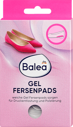 BaleaDruckstellenschutz Ferse Unterseite Gelpads, 2 St