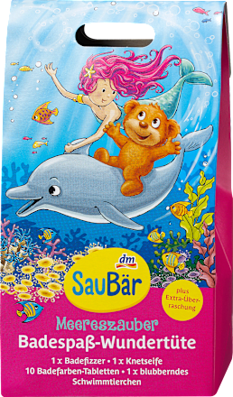 SauBärKinder Badezusatz Wundertüte Meereszauber, 1 St