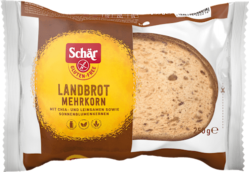 SchärBrot, Mehrkorn (5 Stück), glutenfrei, 250 g