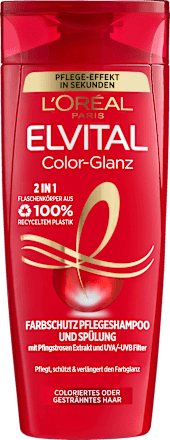 L'ORÉAL PARiS ELVITALShampoo & Conditioner 2in1 Color Glanz, 250 ml