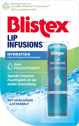 BlistexLippenpflege Lip Infusions Hydration LSF 15, 3,7 g