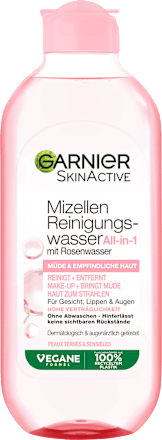 Garnier Skin ActiveMizellenwasser Rosenwasser, 400 ml