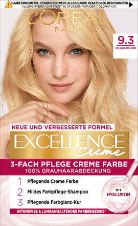 JOJO COLORPURE Haarfarbe Creme HCC 5.3 Hellgoldbraun - 100 Ml, Mit Bis Zu 69% Mehr Glanz