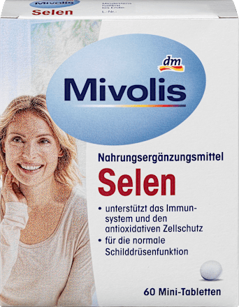 MivolisSelen, Mini-Tabletten 60 St., 9 gNahrungsergänzungsmittel