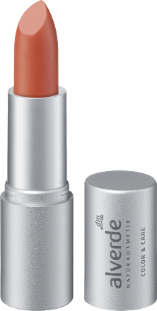 alverde NATURKOSMETIKLippenstift Color & Care 45 Deep Coral, 4,6 g