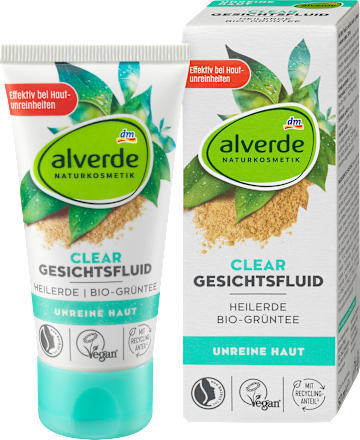 alverde NATURKOSMETIKGesichtsfluid Clear, 50 ml
