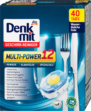 DenkmitSpülmaschinen-Tabs Multi-Power 12, 40 St
