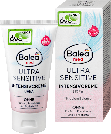 Balea medGesichtscreme Intensiv Ultra Sensitive Urea, 50 ml