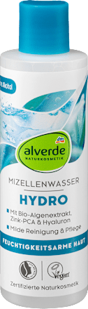 alverde NATURKOSMETIKMizellenwasser Hydro, 200 ml