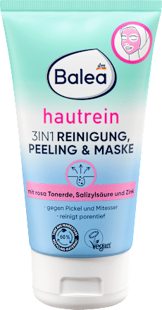 BaleaReinigung, Peeling & Maske 3in1 hautrein, 150 ml