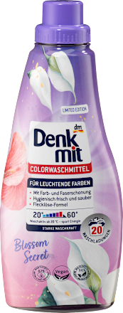 DenkmitColorwaschmittel flüssig Blossom Secret, 20 Wl