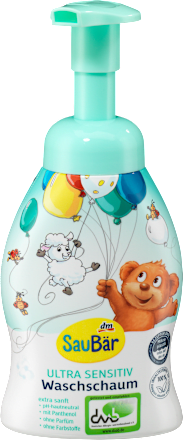SauBärKinder Waschschaum ultra sensitiv, 250 ml