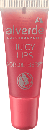 alverde NATURKOSMETIKLipgloss Juicy Lips Nordic Berry, 8 ml