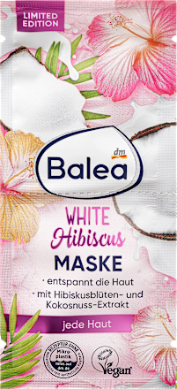 BaleaGesichtsmaske White Hibiskus, 16 ml