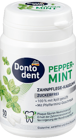 DontodentKaugummi, Peppermint mit Xylit, 50 St